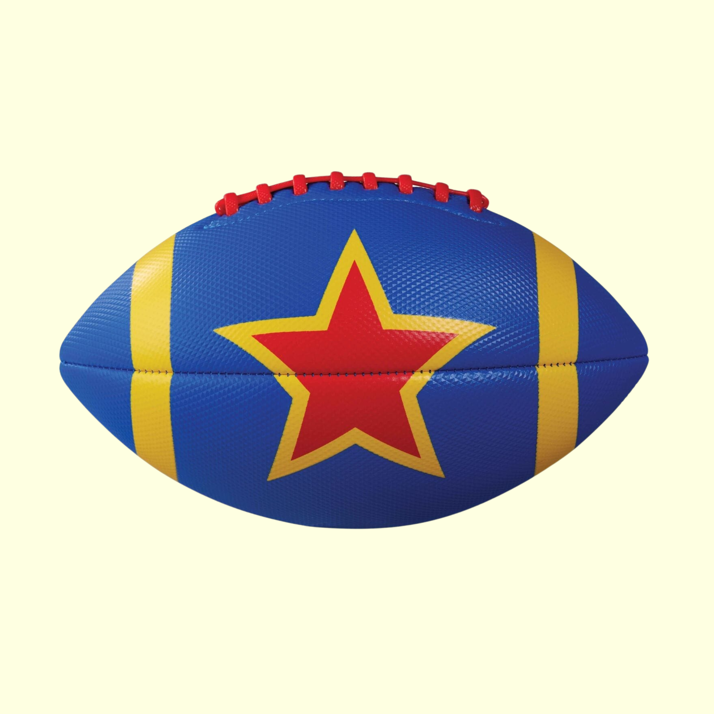 Crocodile Creek Red Star Rugby Ball