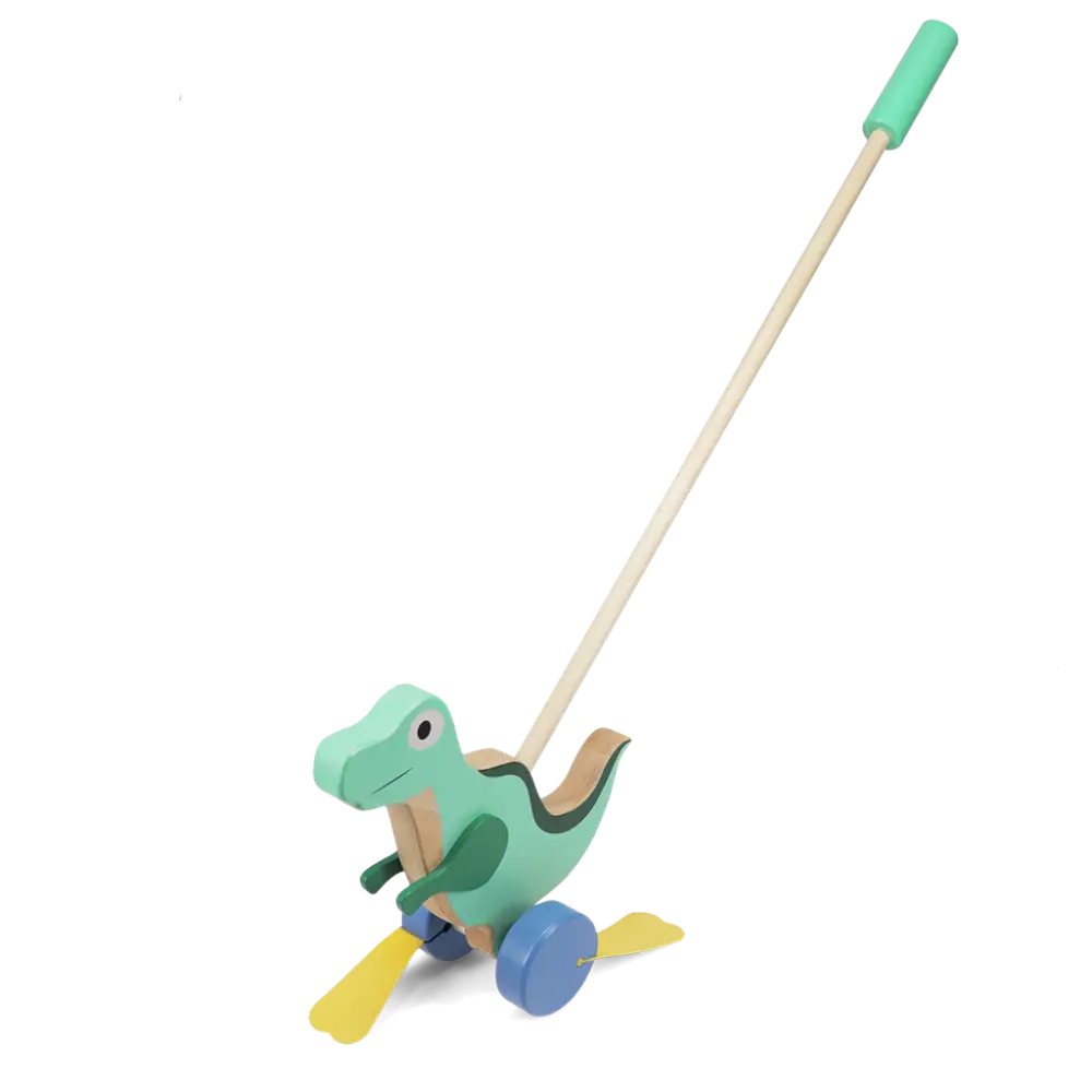 Rex London Push Along Flapping Dinosaur