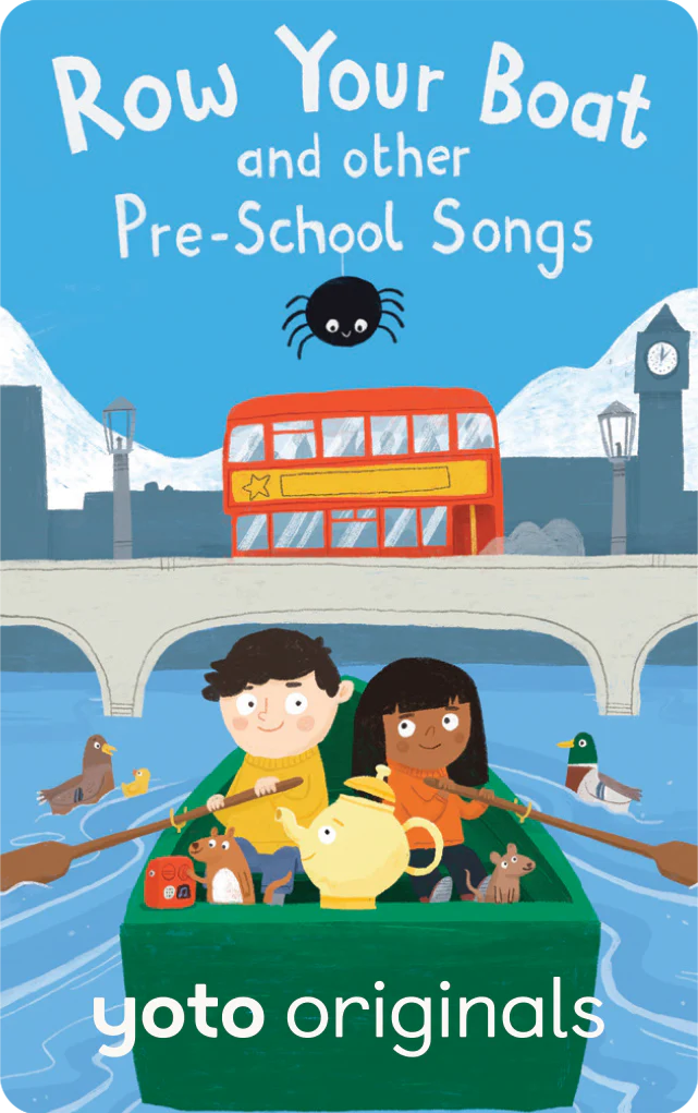 Yoto Card: Row Your Boat and Other Pre-School Songs