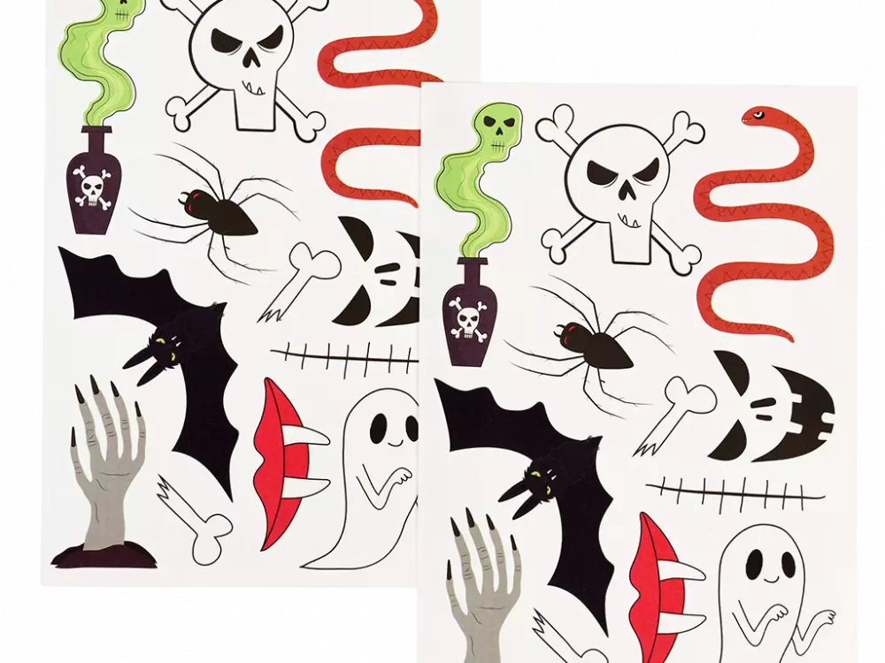 Rex London Temporary Tattoos: Scary