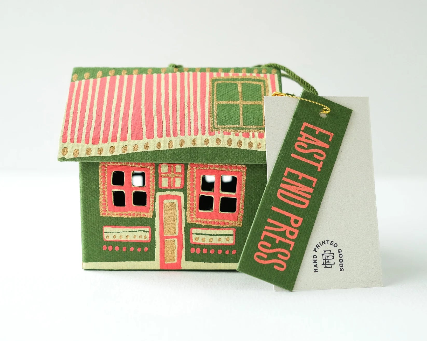 East End Press Scottish Bothy Screen Printed Board Decoration