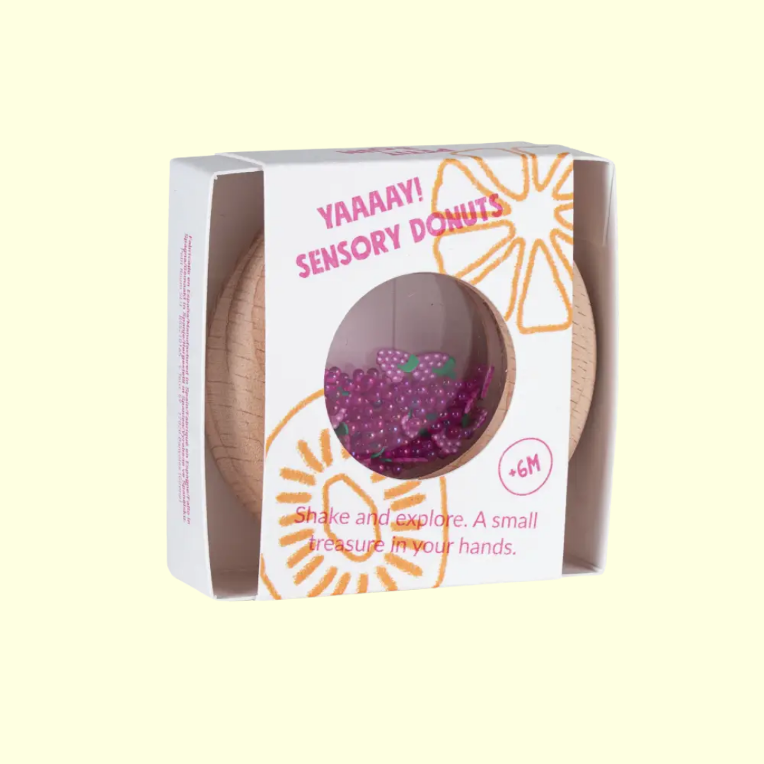 Petit Boum Sensory Donut - Grapes