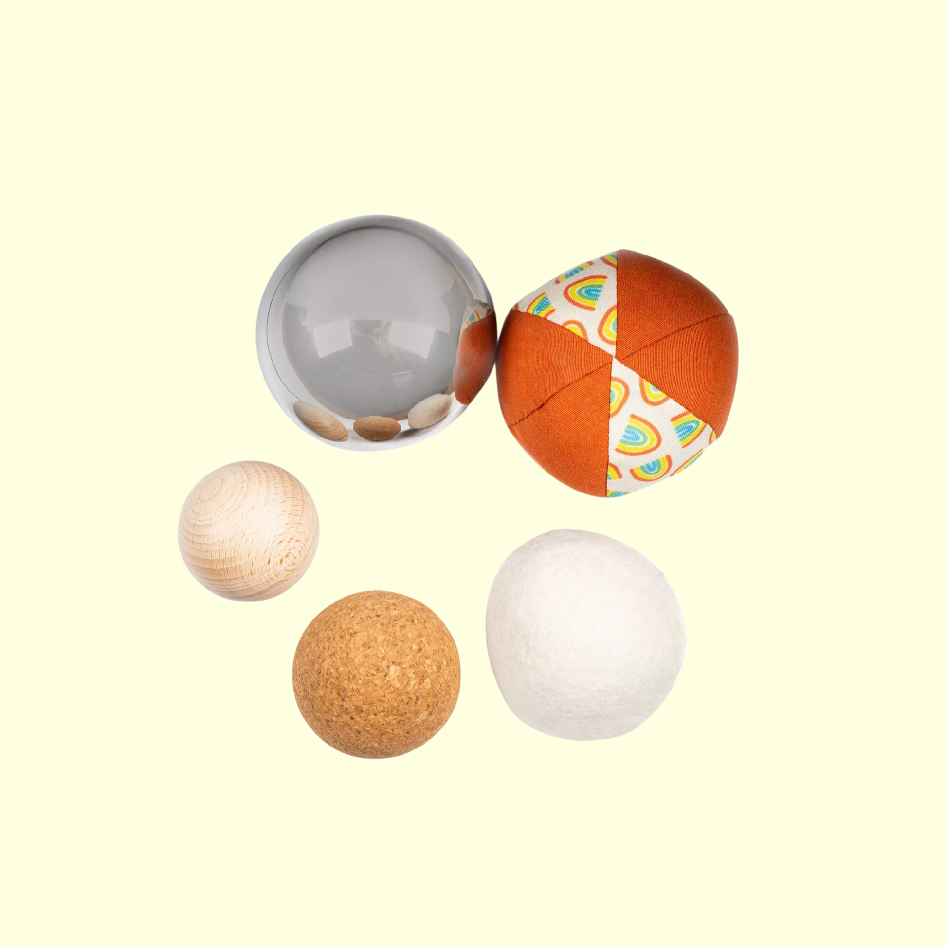 Petit Boum Sensory Toy Ball Set