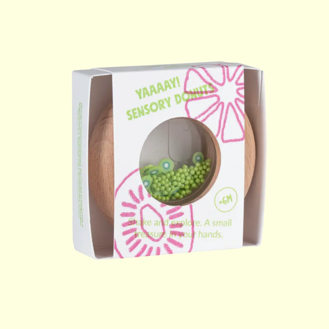 Petit Boum Sensory Donut - Kiwis