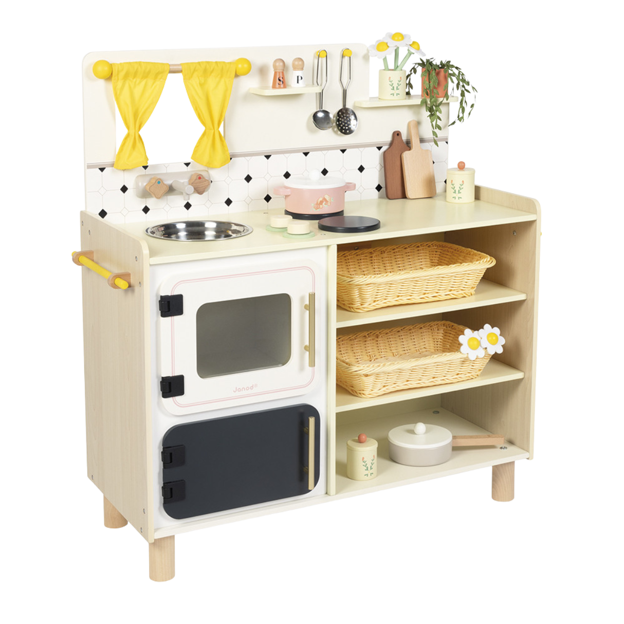 Janod Shiny Grandma Large Well Equipped Kitchen