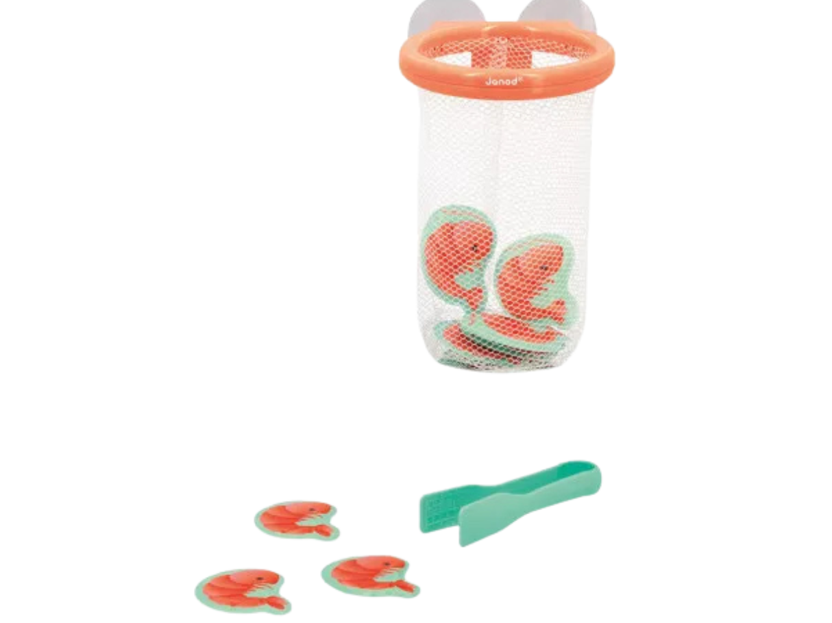 Janod Shrimp Catcher Bath Toy