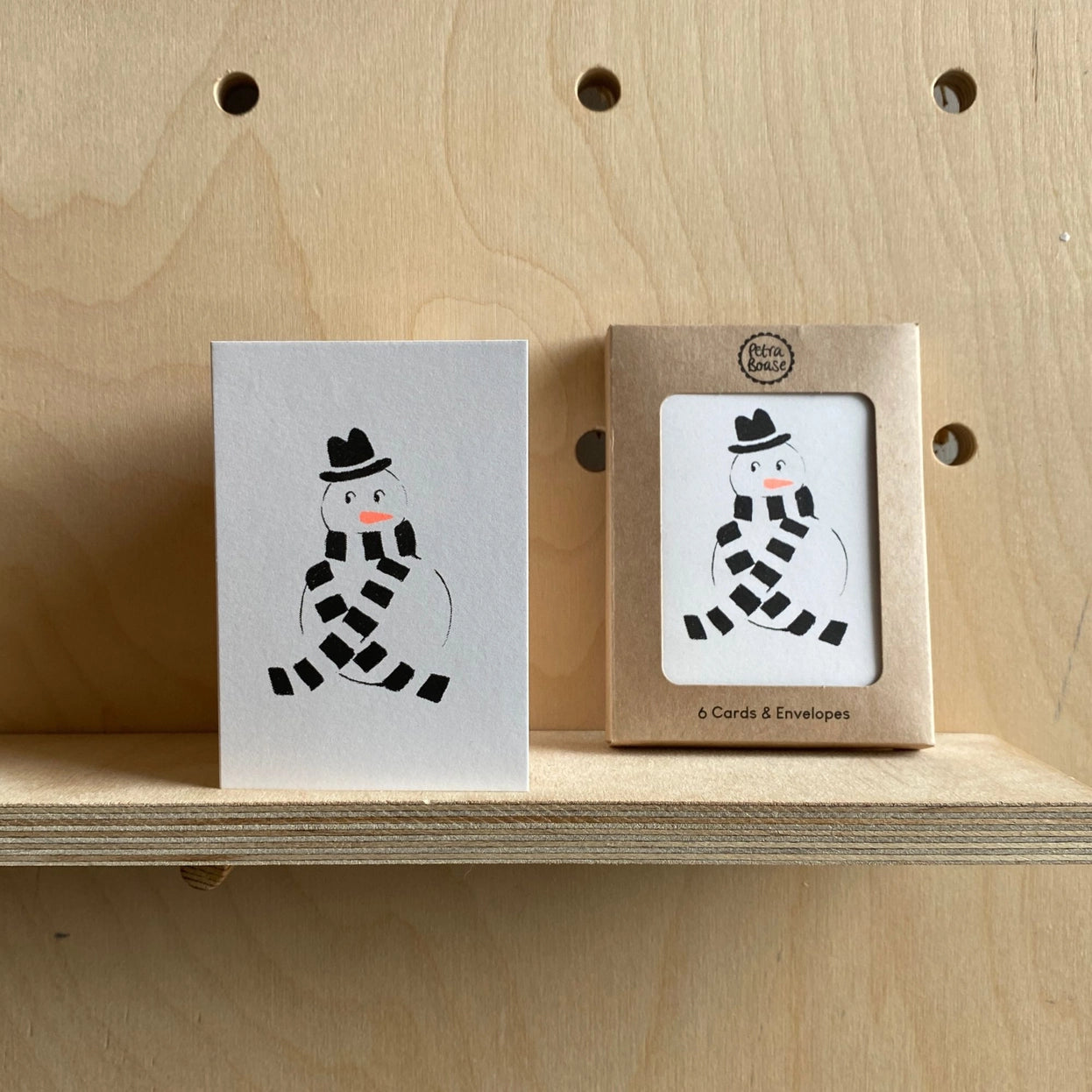 Snowman Mini Cards - Pack of 6