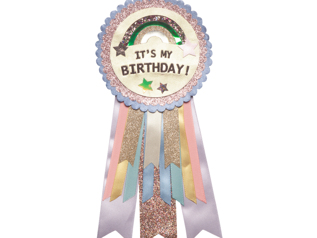 Mimi & Lula Birthday Rosette - Space Unicorn