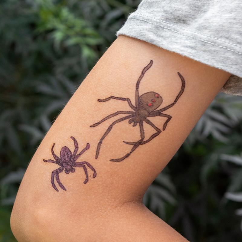 Rex London Temporary Tattoos: Spiders