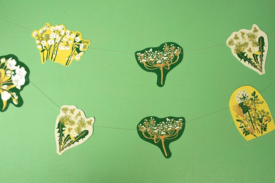 East End Press Spring Blooms Sewn Garland