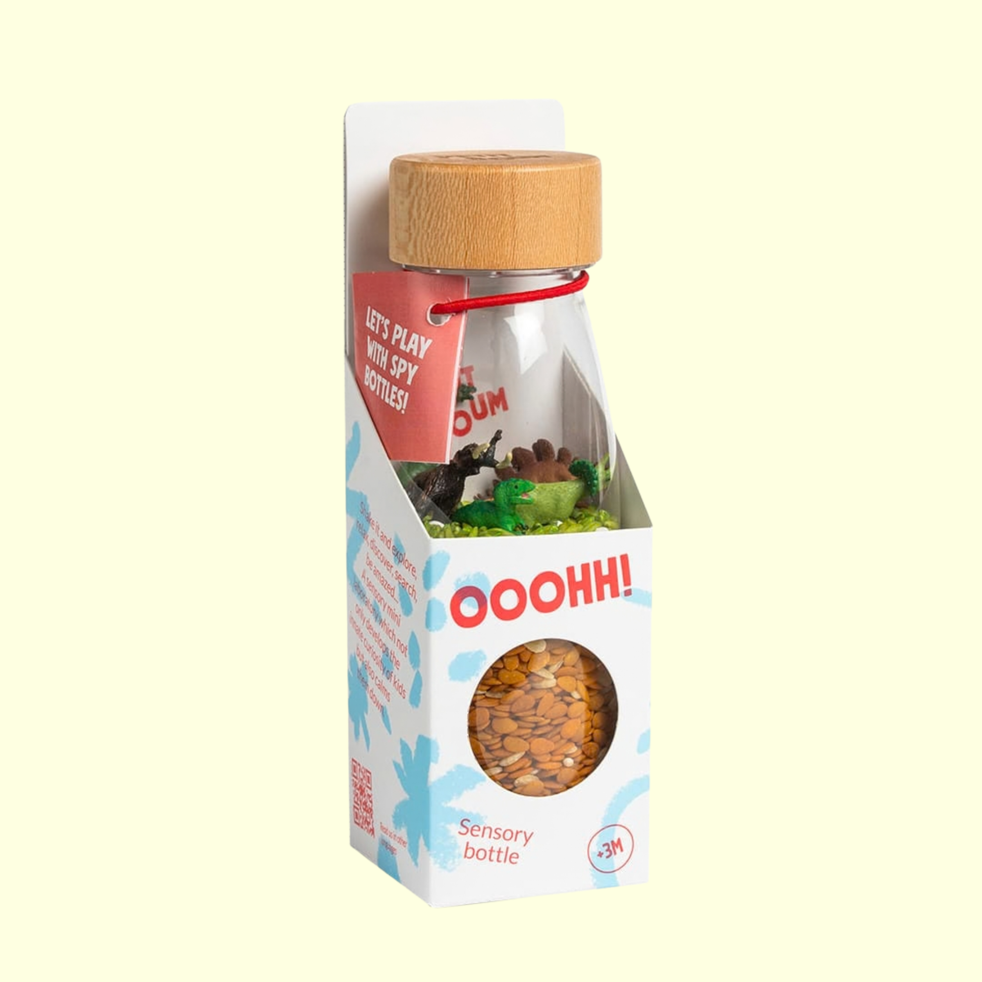 Petit Boum Sensory Spy Bottle - Jurassic