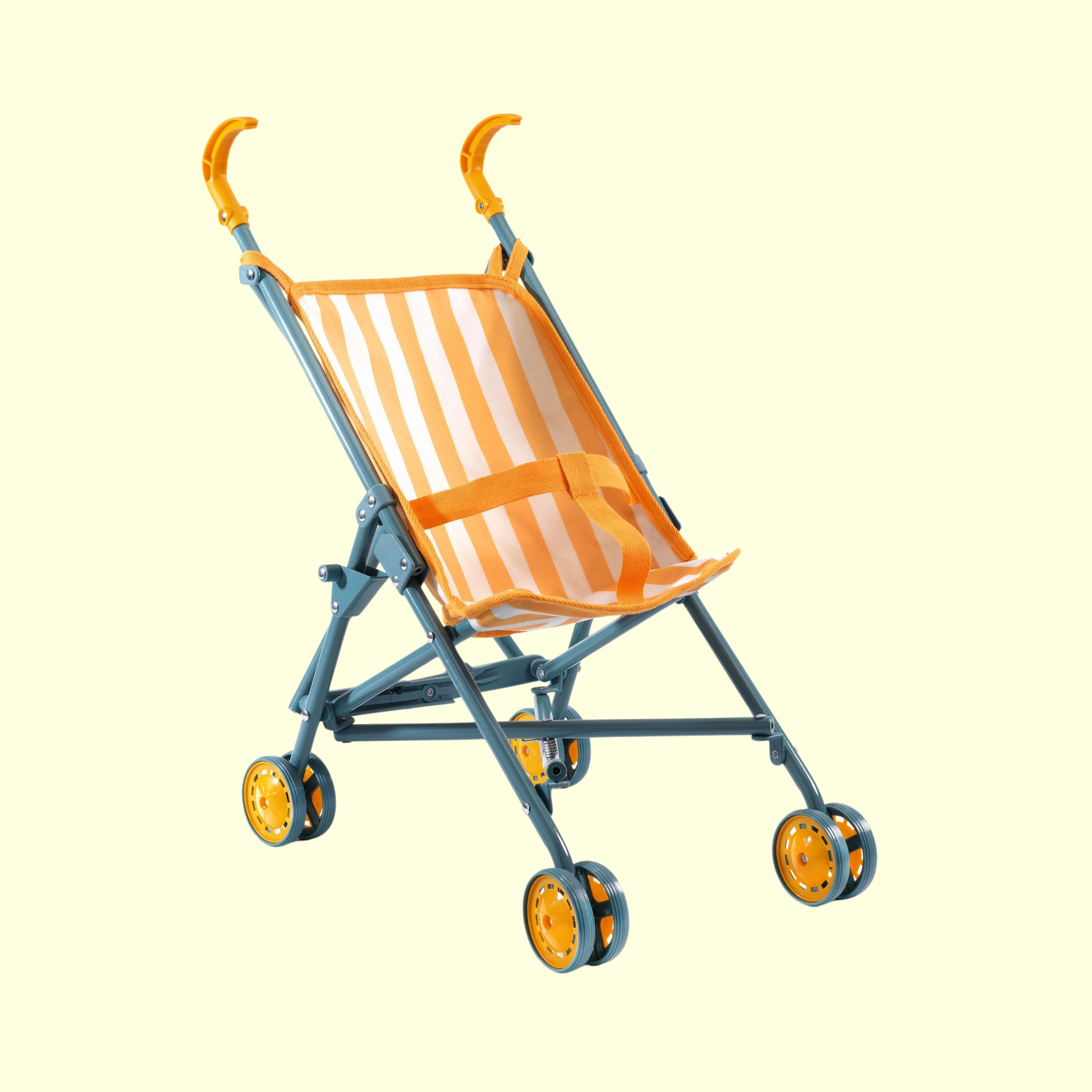 Djeco Baby Doll Stroller Pushchair - Sunshine