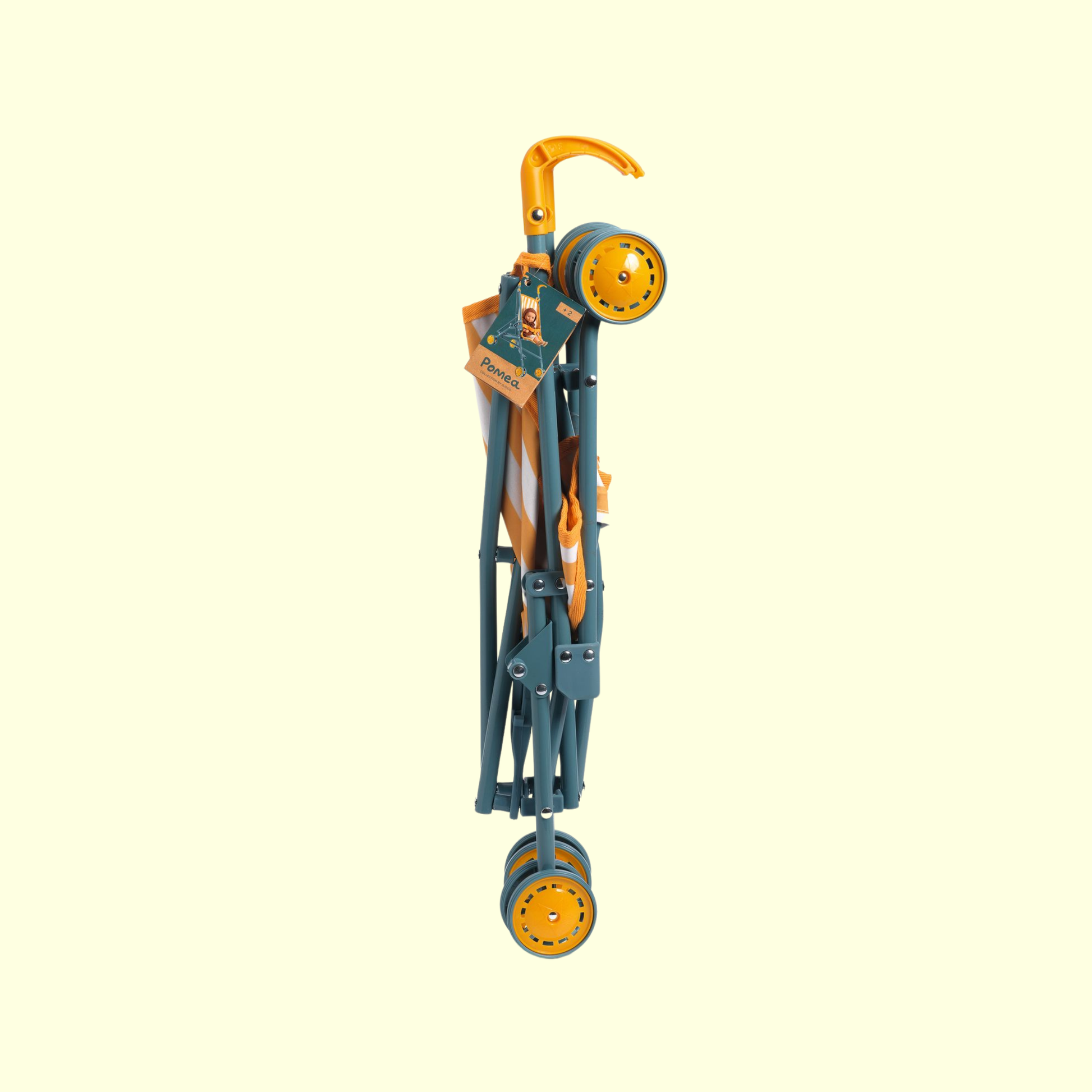 Djeco Baby Doll Stroller Pushchair - Sunshine
