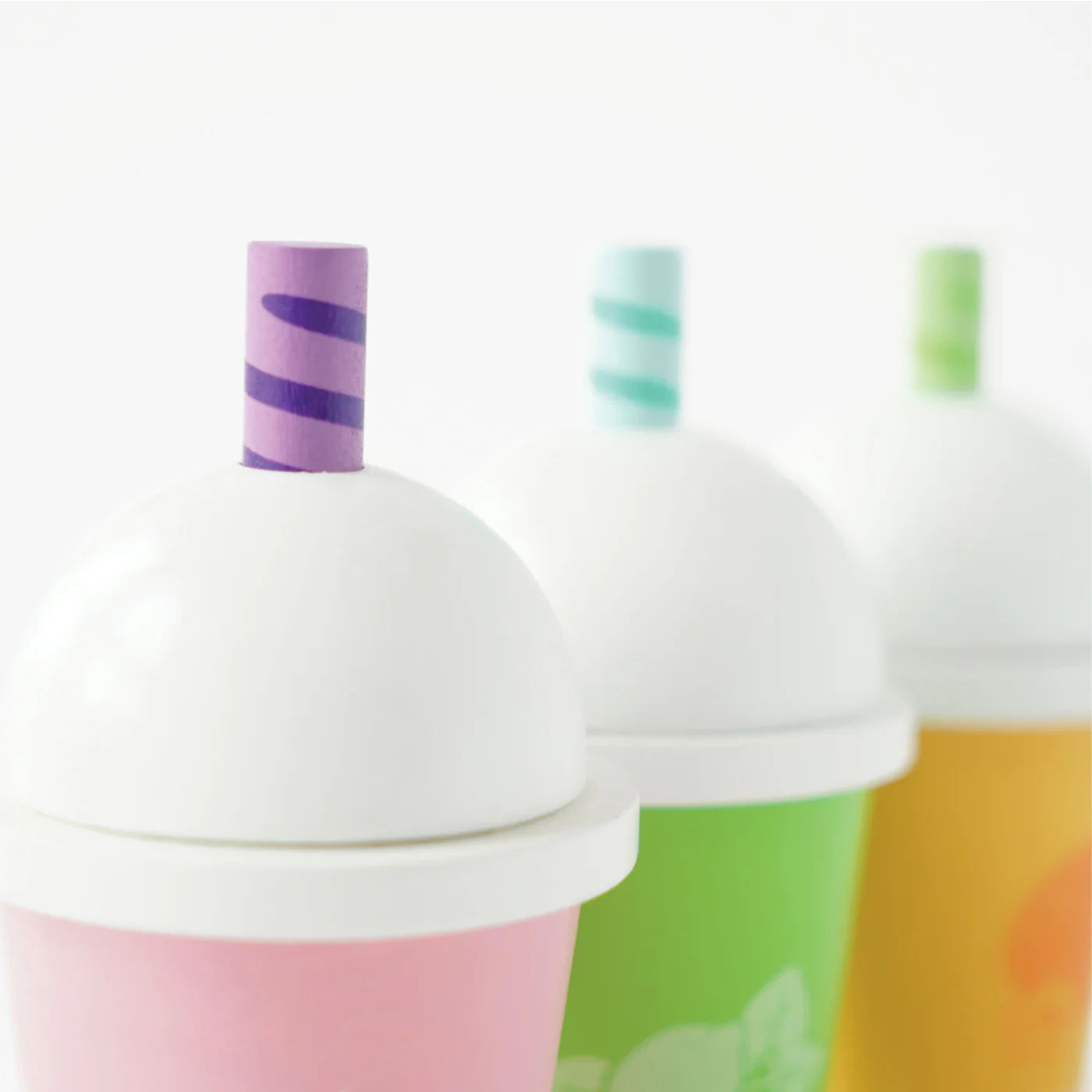 Le Toy Van Wooden Takeaway Smoothie Trio