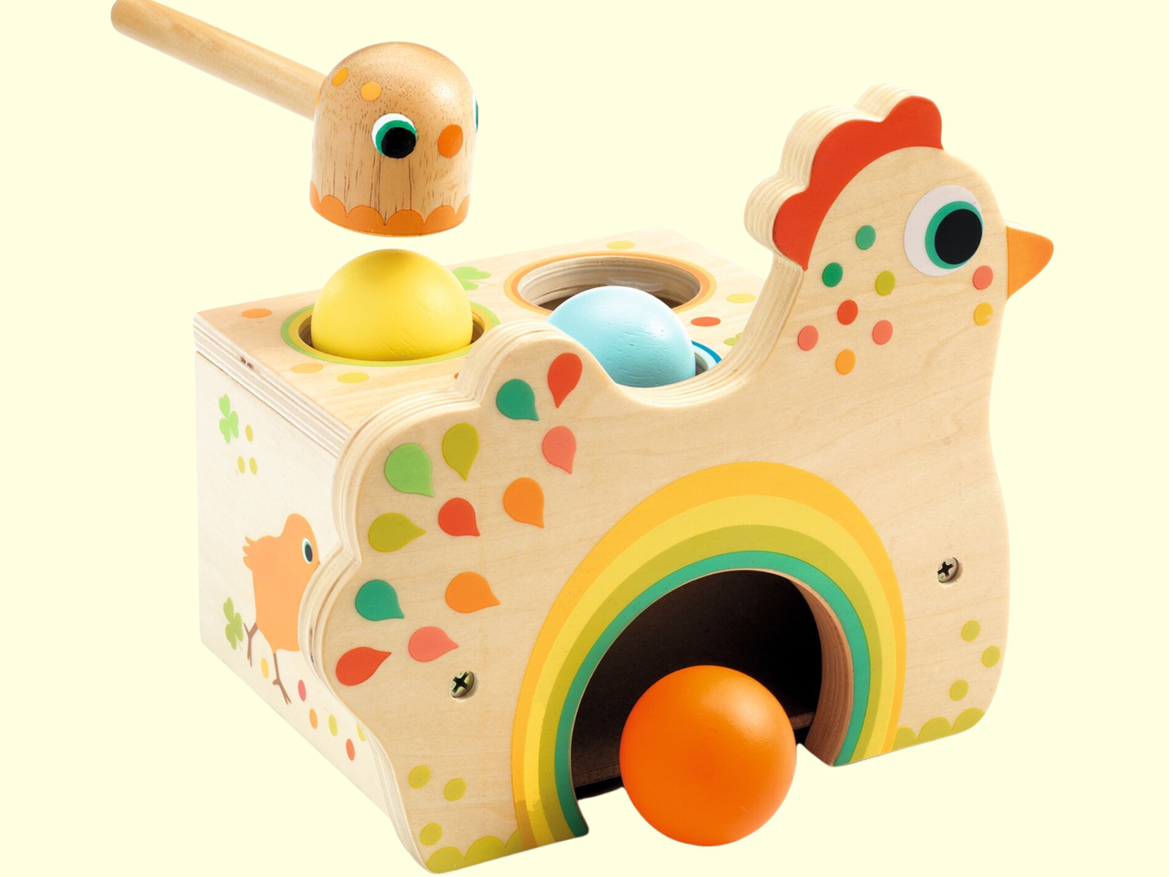 Djeco Tapatou Wooden Hammering Bench