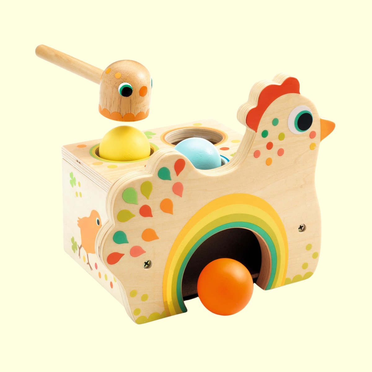 Djeco Tapatou Wooden Hammering Bench