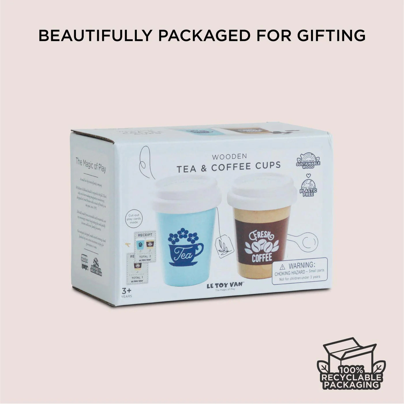 Le Toy Van Tea and Coffee Reusable Eco Cups