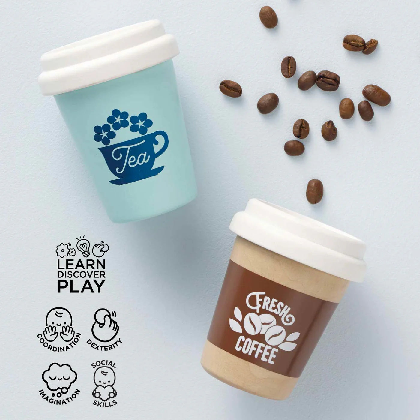 Le Toy Van Tea and Coffee Reusable Eco Cups