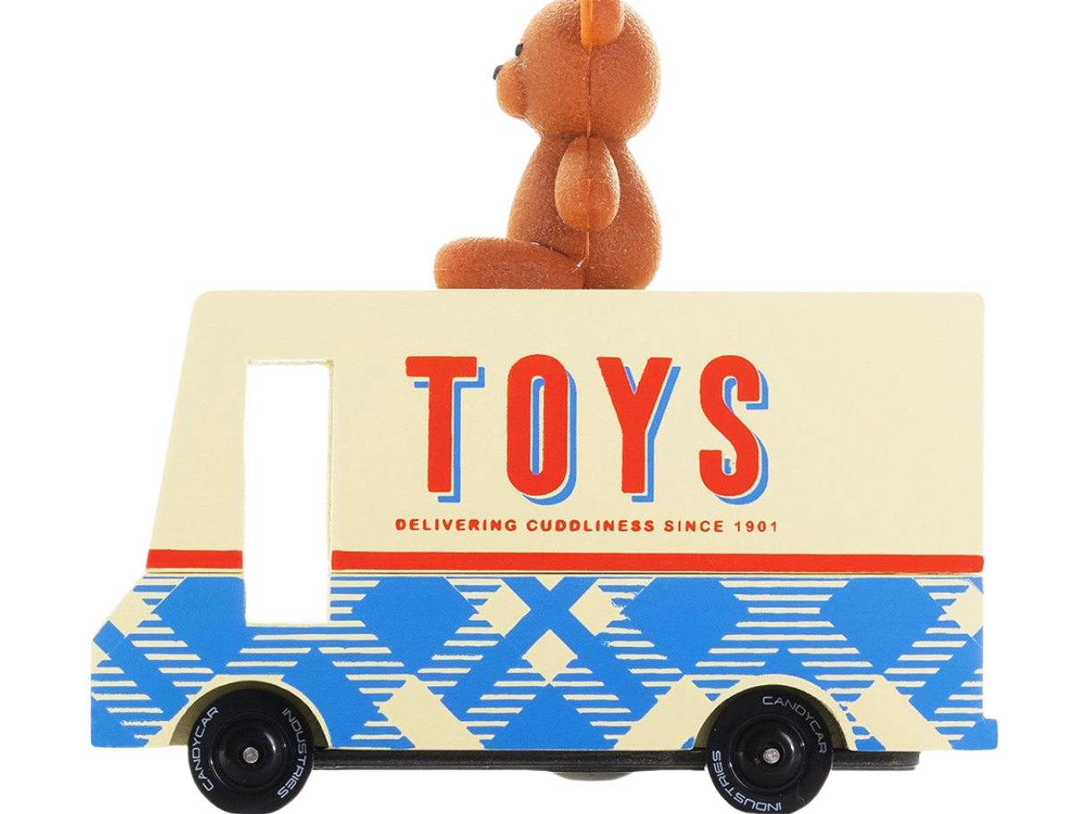 Candylab Teddy Toy Van