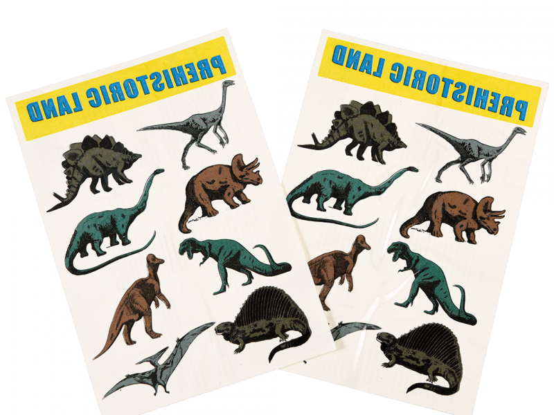 Rex London Temporary Tattoos: Prehistoric Land