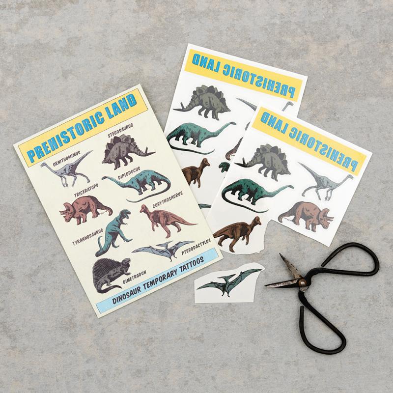 Rex London Temporary Tattoos: Prehistoric Land