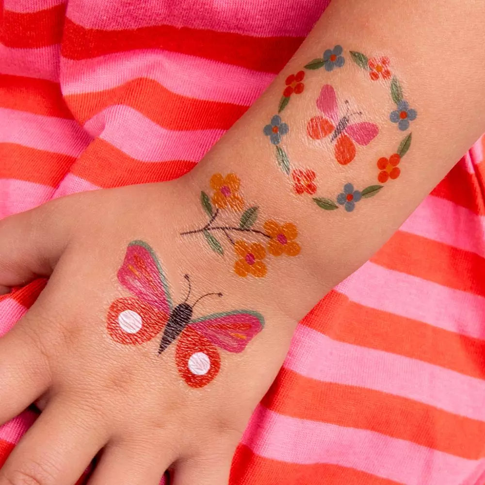 Rex London Temporary Tattoos: Floral Flutter