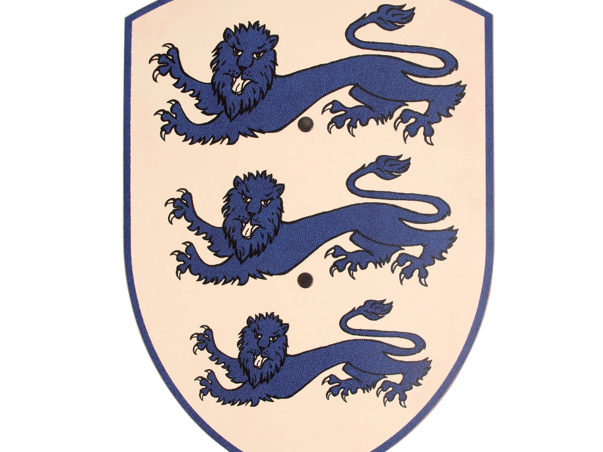 VAH Shield: Three Blue Lions
