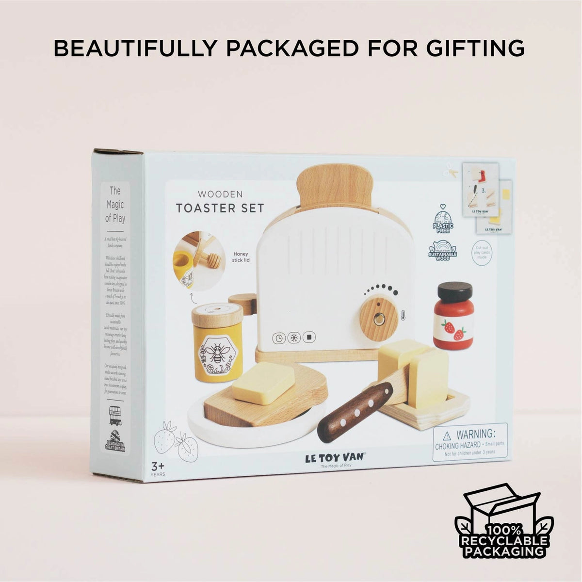 Le Toy Van Wooden Toaster Set