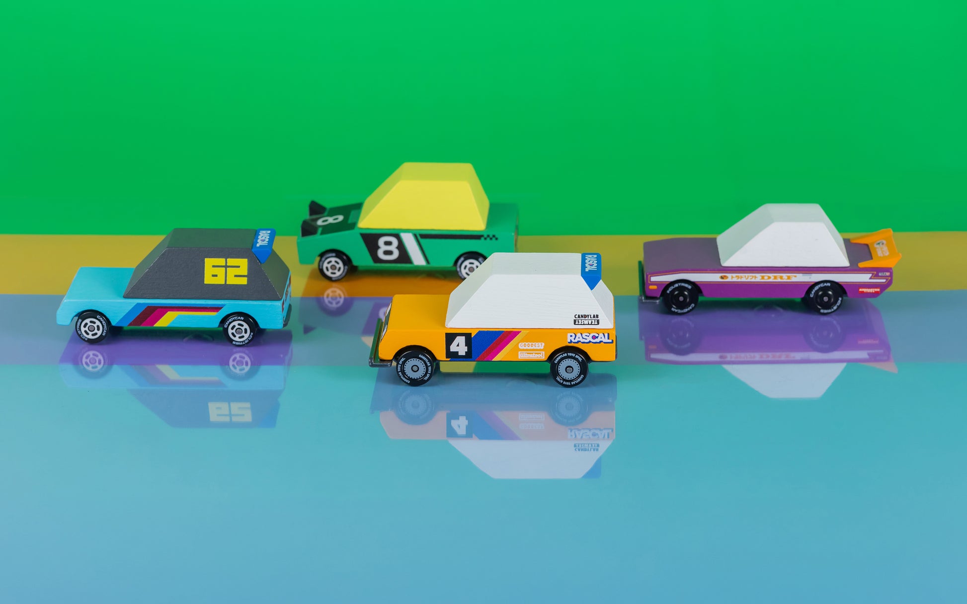 Candylab Toons Tokyo Heat 4-Pack Race Cars
