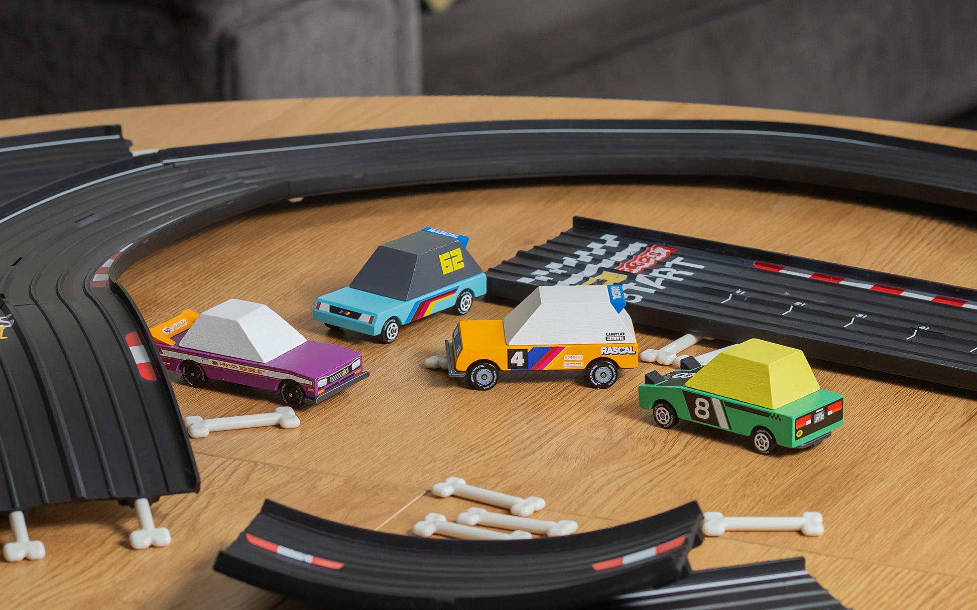 Candylab Toons Tokyo Heat 4-Pack Race Cars