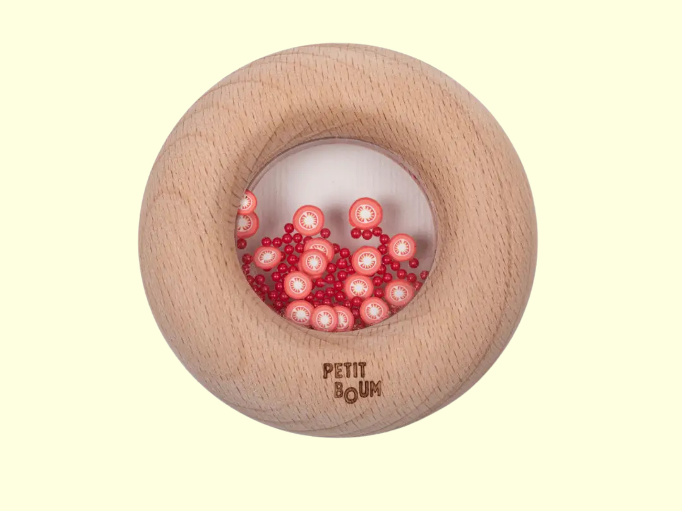 Petit Boum Sensory Donut - Tomatoes