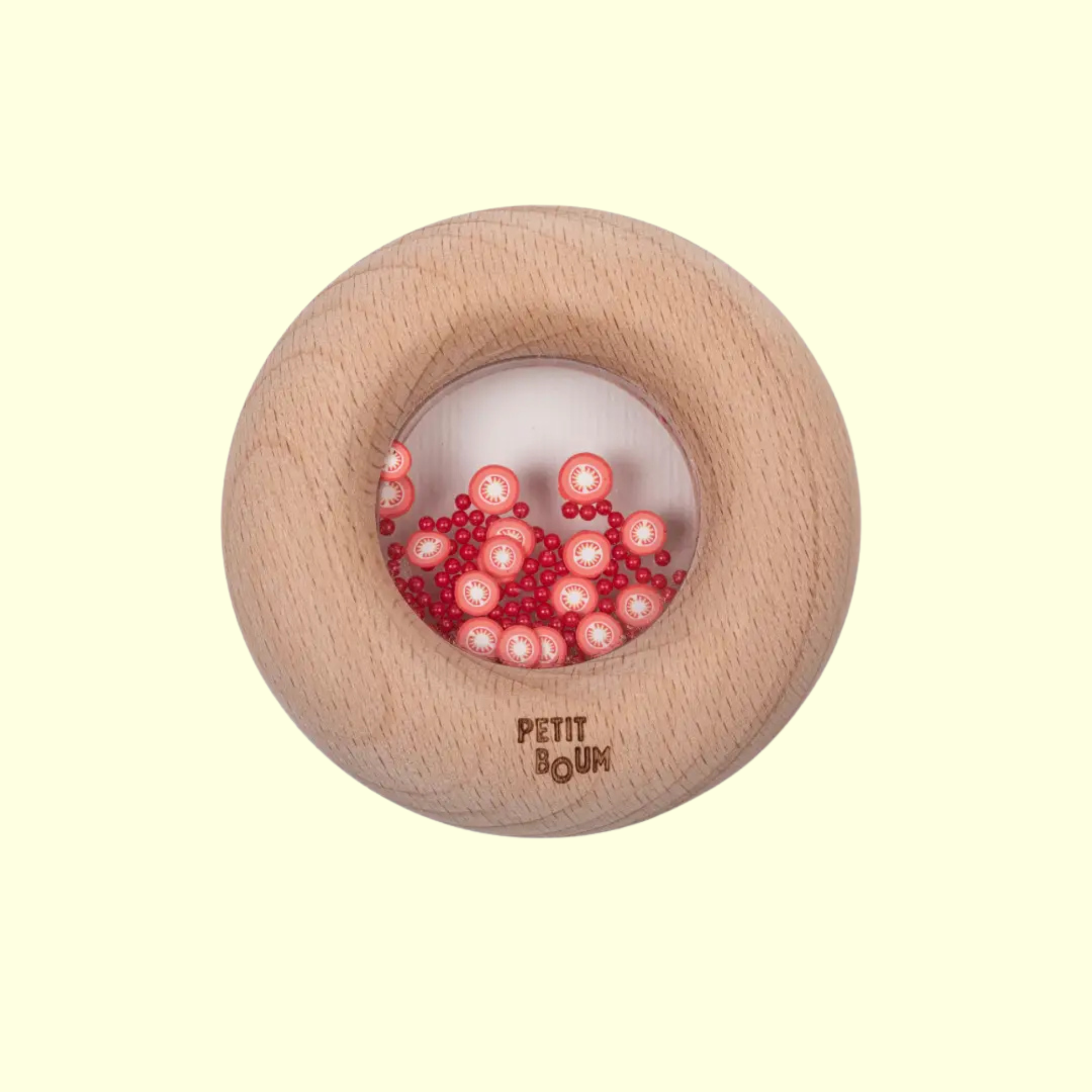 Petit Boum Sensory Donut - Tomatoes