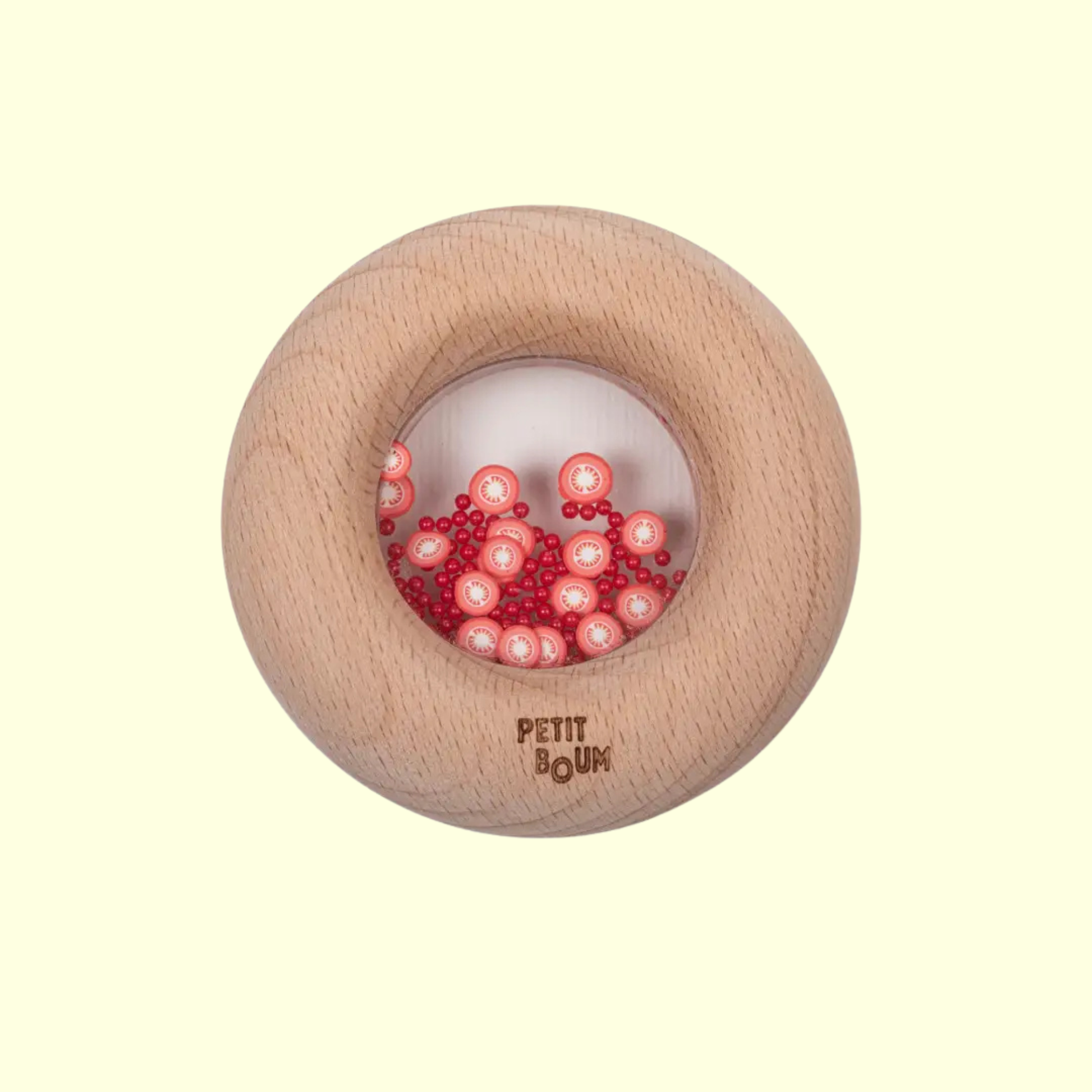 Petit Boum Sensory Donut - Tomatoes