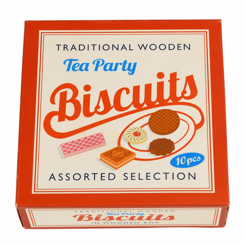 Rex London Traditional Wooden Tea Party Biscuits