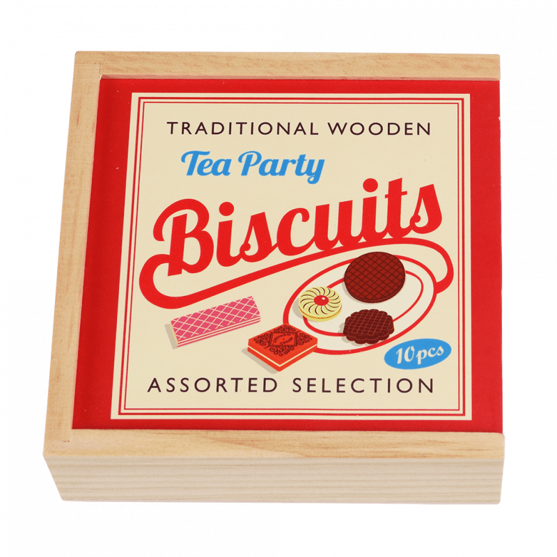 Rex London Traditional Wooden Tea Party Biscuits