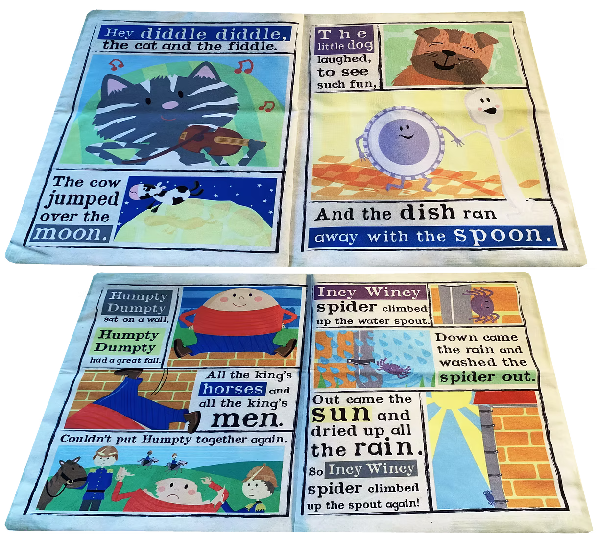 Jo & Nic's Crinkly Cloth Books - Twinkle Twinkle Nursery Rhymes