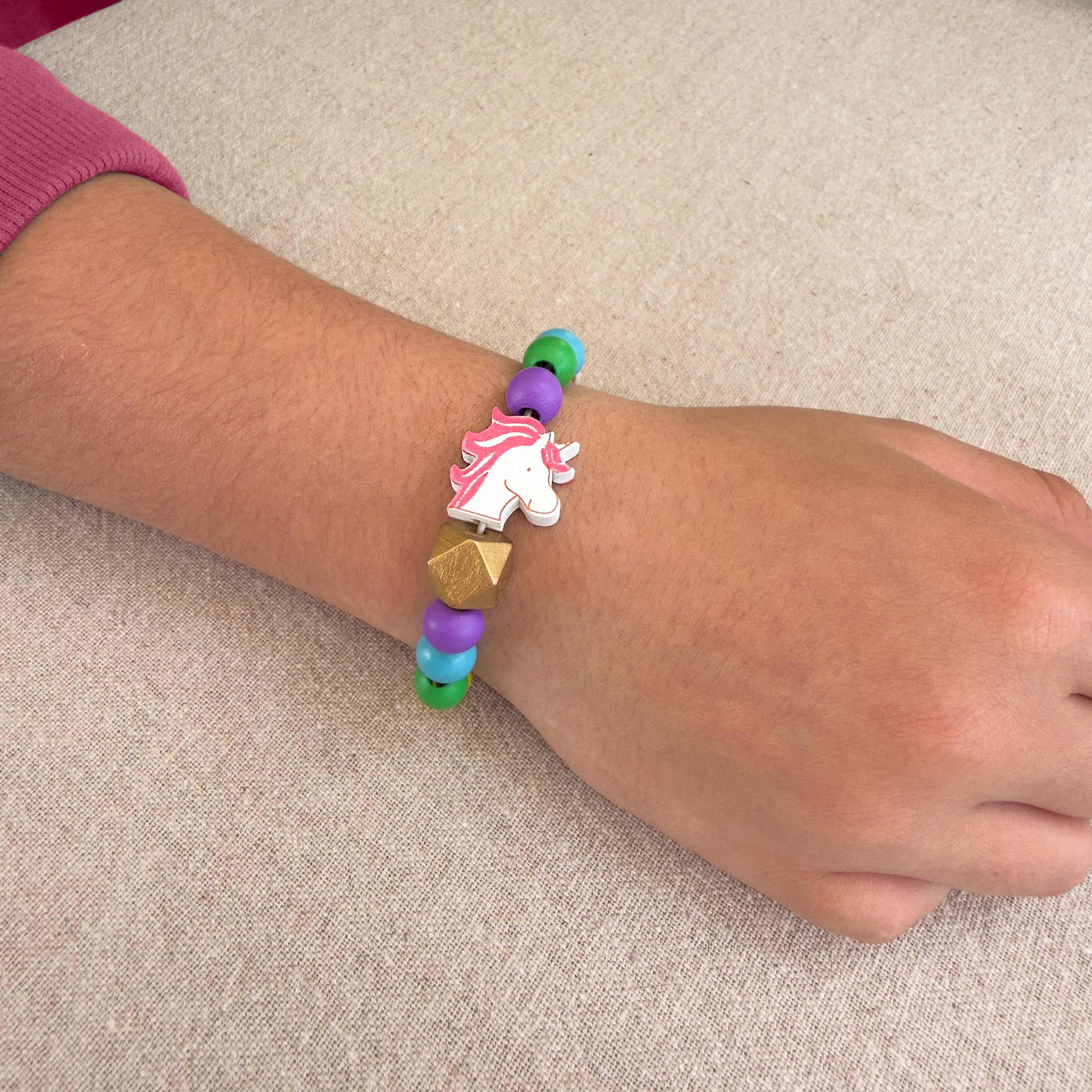 Cotton Twist Unicorn Bracelet Bead Kit