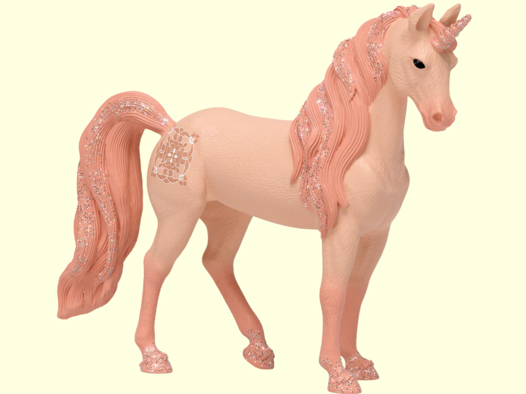 Schleich Unicorn Mare Peach