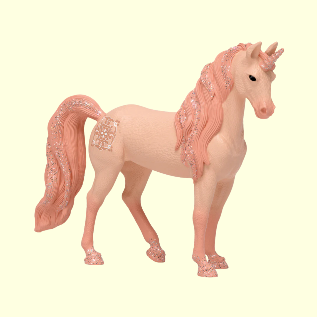 Schleich Unicorn Mare Peach