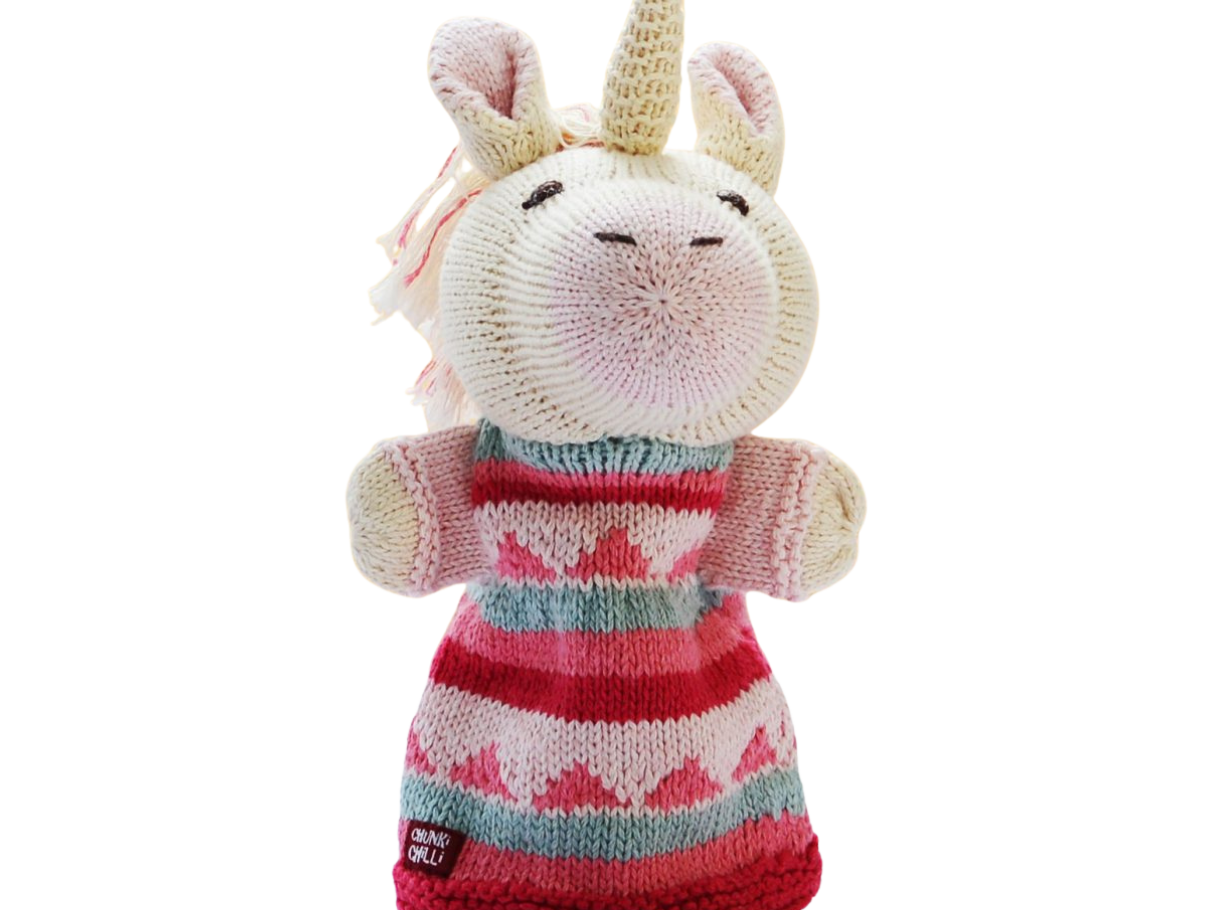 Chunki Chilli Unicorn Hand Puppet