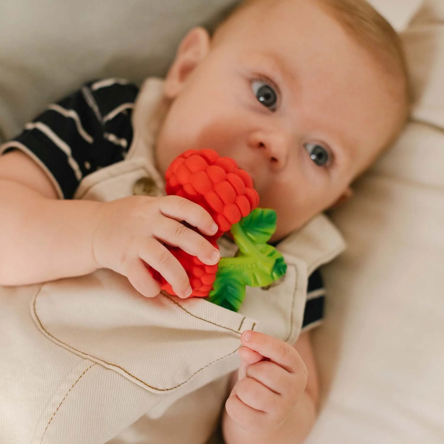 Oli & Carol Valery The Raspberry Teether Toy