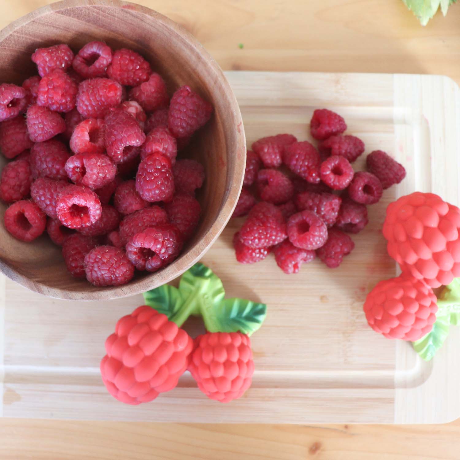 Oli & Carol Valery The Raspberry Teether Toy