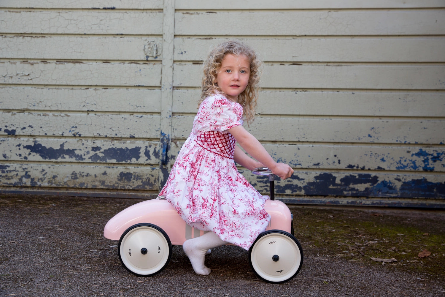 Vilac Vintage Metal Car - Pink