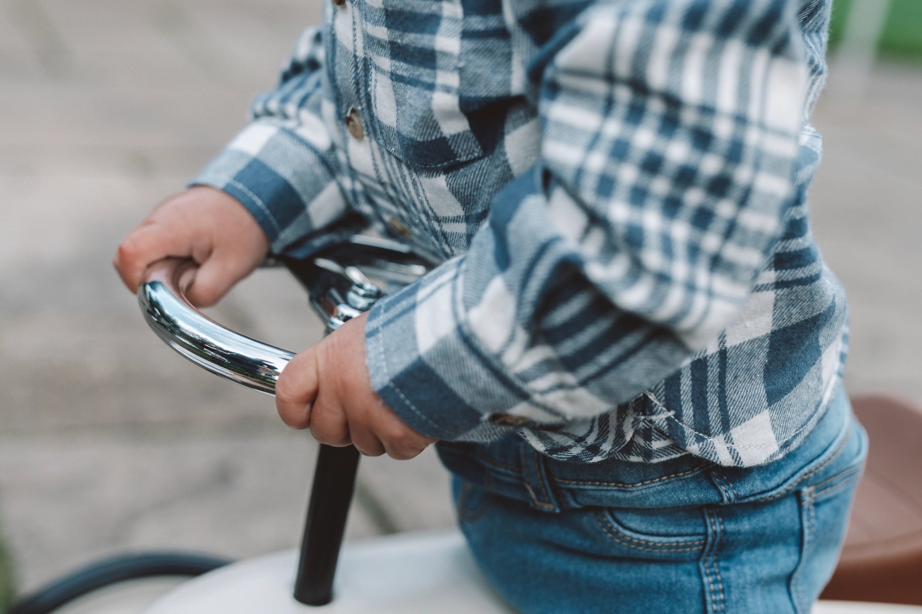 Vilac Vintage Metal Car - Cream