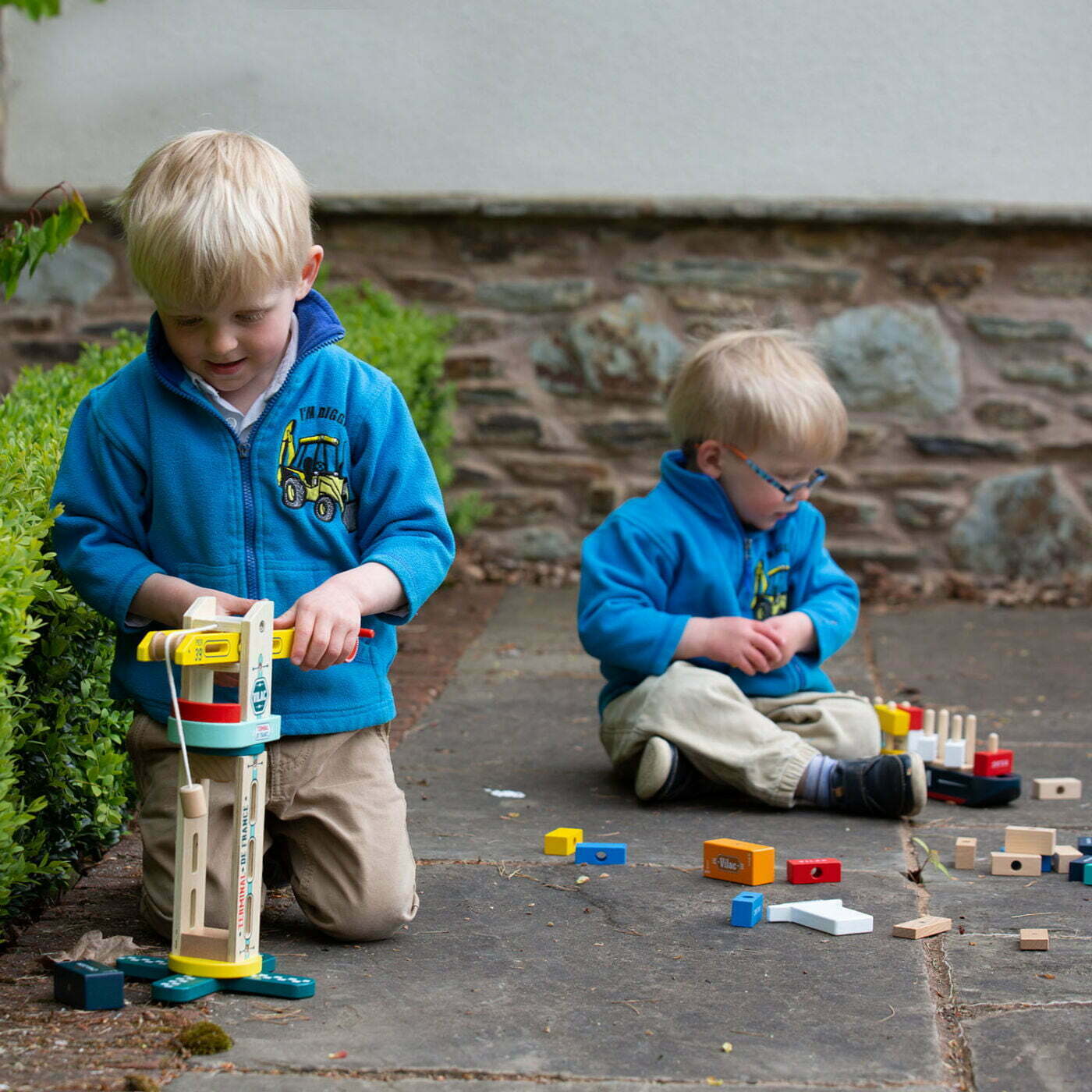 Vilac Wooden Crane Toy
