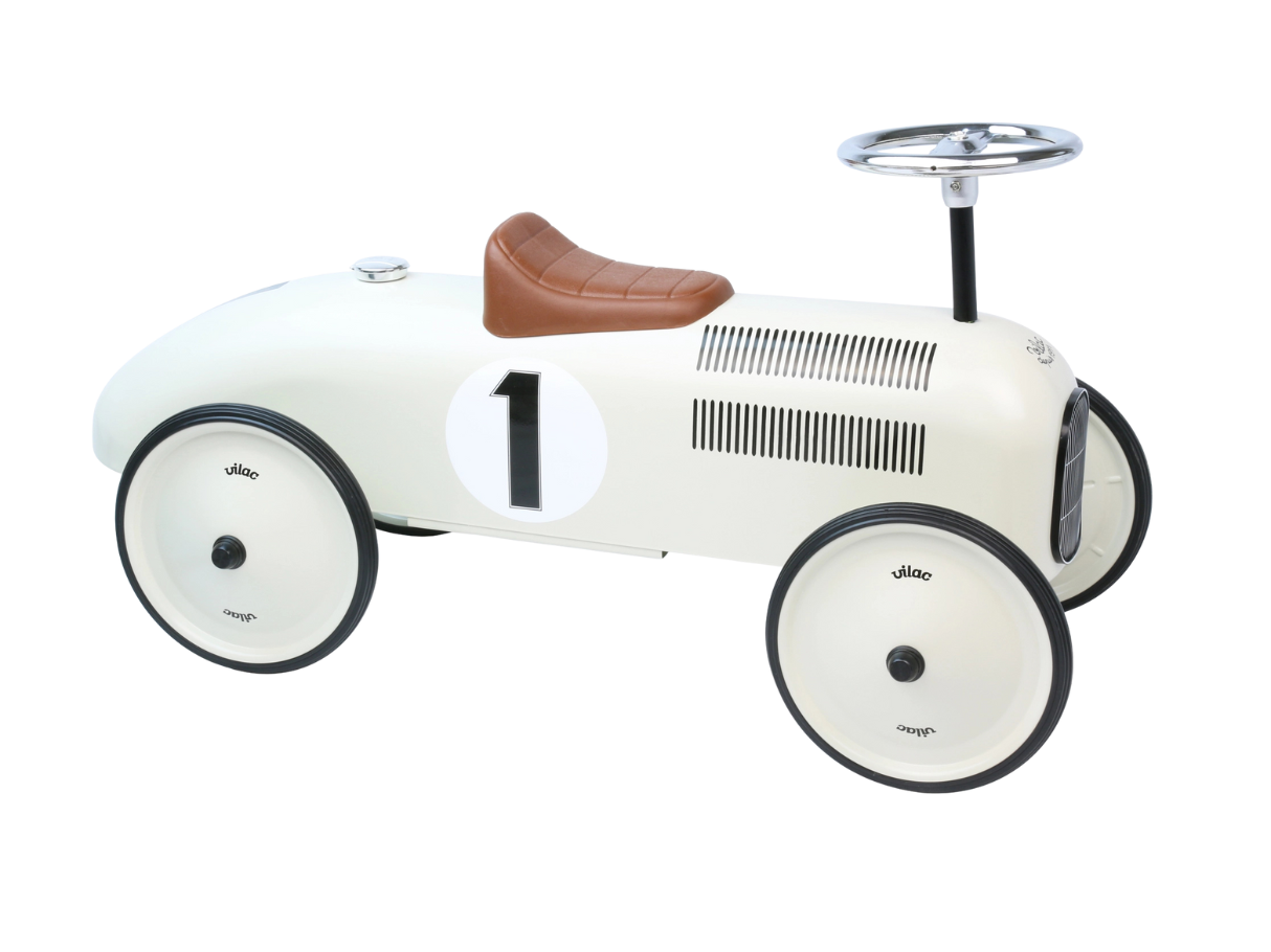 Vilac Vintage Metal Car - Cream