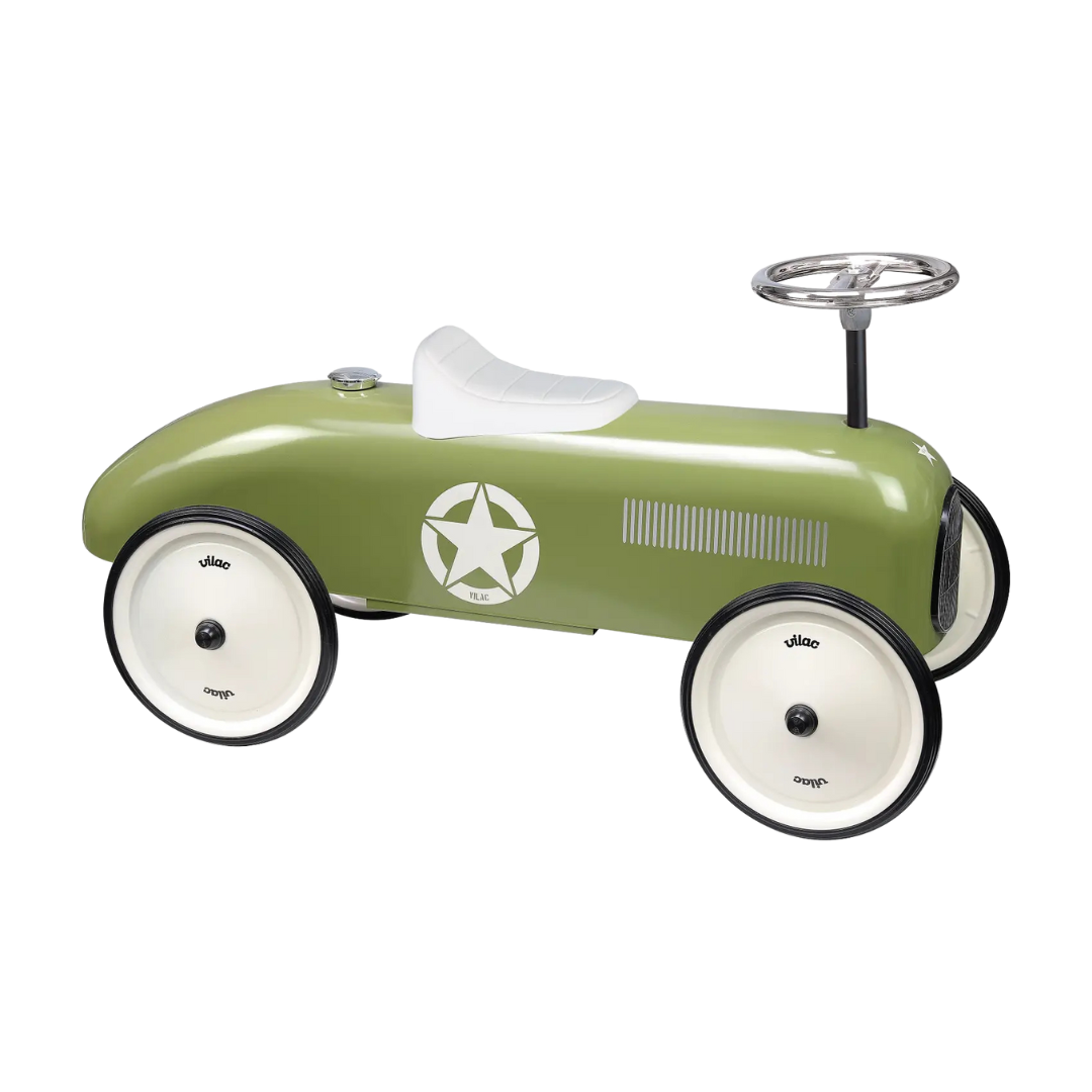 Vilac Vintage Metal Car - Khaki