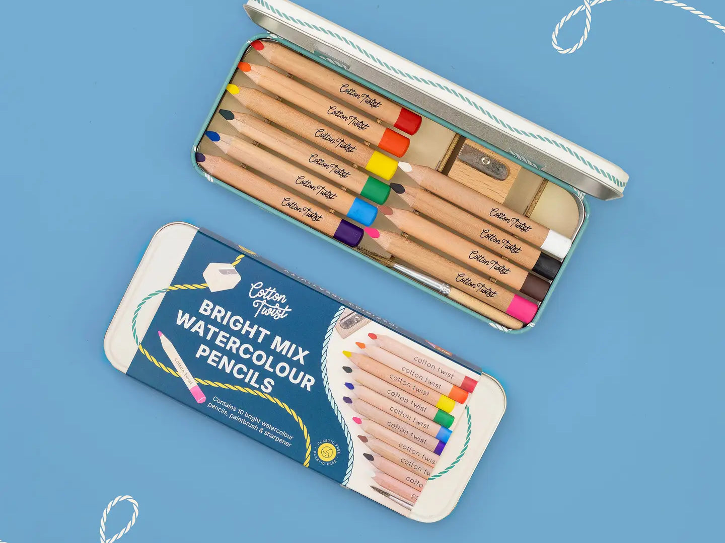 Cotton Twist Bright Watercolour Pencils