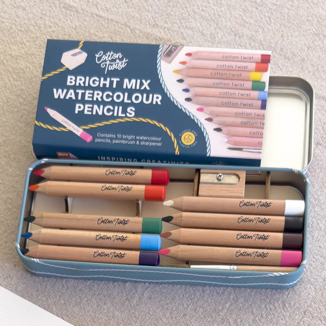 Cotton Twist Bright Watercolour Pencils