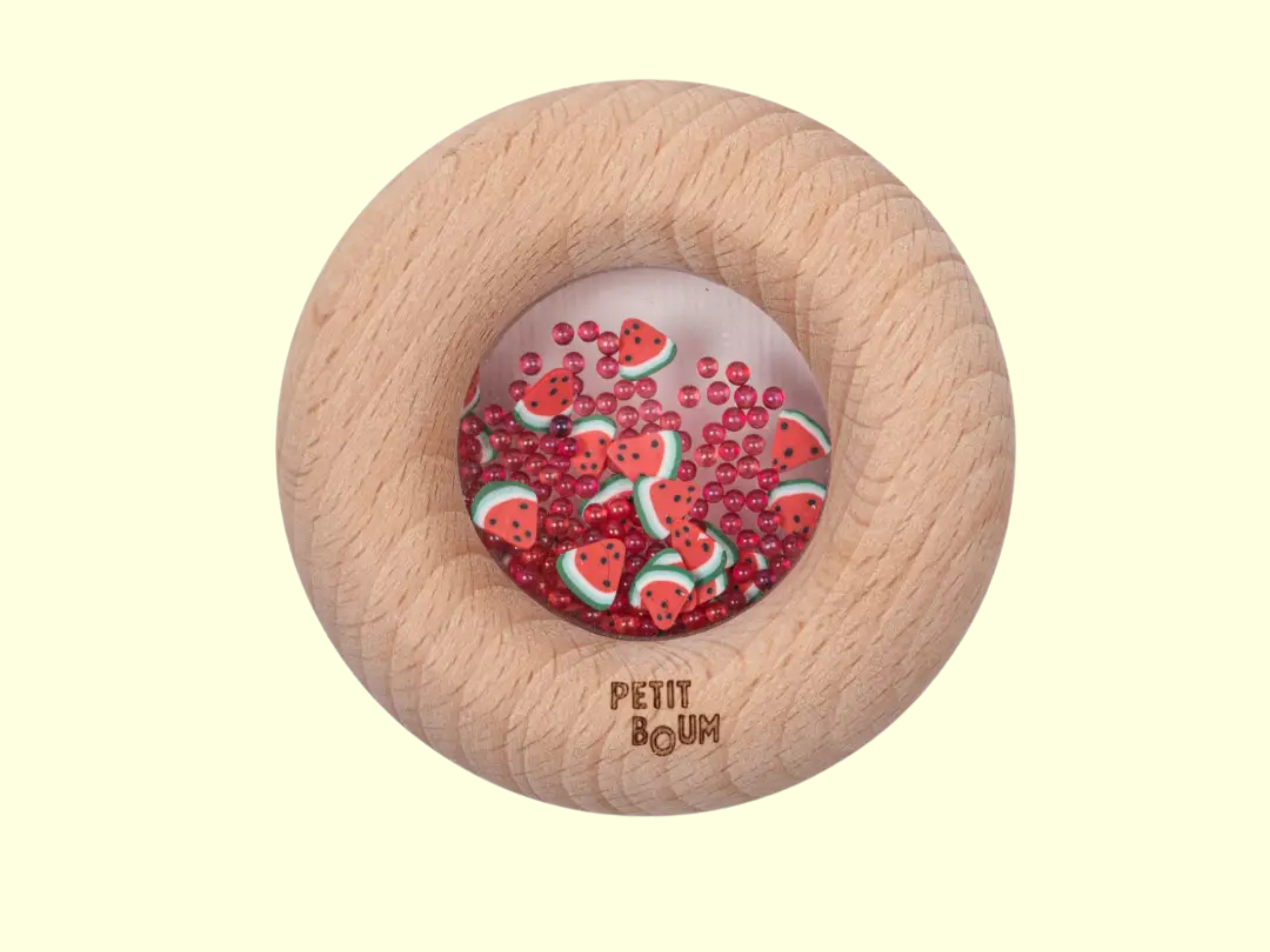 Petit Boum Sensory Donut - Watermelon